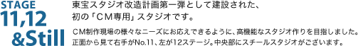 STAGE 11，12＆STILL