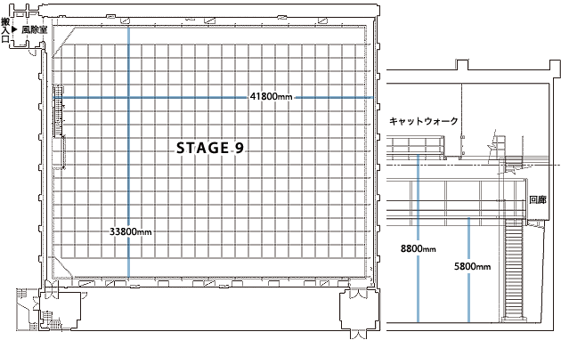 STAGE9 レイアウト